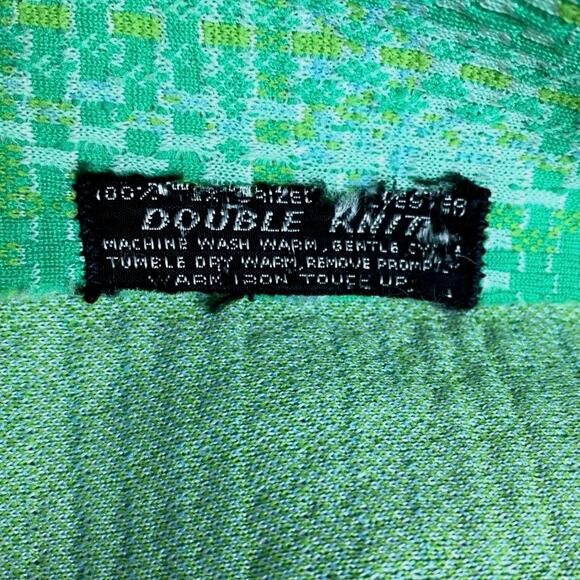 VTG 70s JACK WINTER Plaid Tweed Button Down Shirt Jacket Shacket‎ Womens S / M - Picture 8 of 10